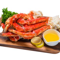 Colossal King Crab Legs – Wild-Caught, Pre-Cooked, Frozen – Sustainably Sourced Red King Crab from Norway – 6 LB Pack