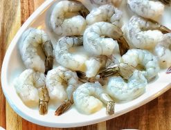 Super Colossal Shrimp | 8-12 Pc/LB | Raw & Cleaned | 2 LB Bag | Fresh Shrimp | Premium Gourmet Seafood | All Fresh